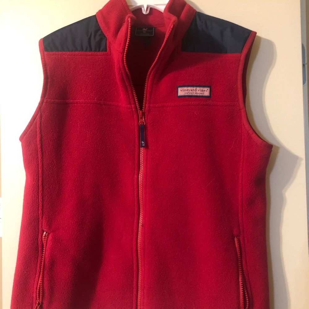 Boys XL vineyard Vines Fleece Vest